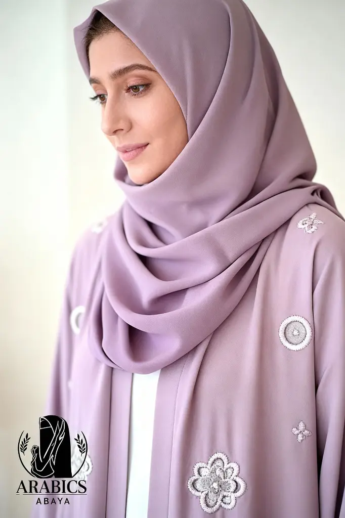 Elegant Lilac Embroidered Abaya Collection_3.webp