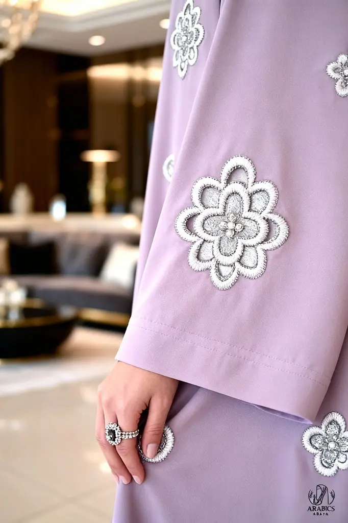 Luxury Lilac Embroidered Abaya_3.webp